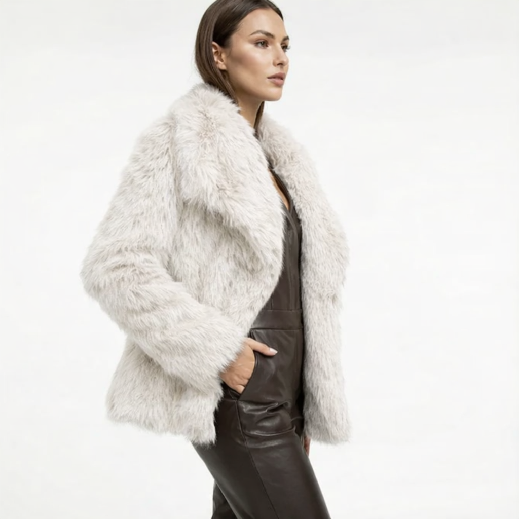 מעיל פרווה אירופאי לאישה