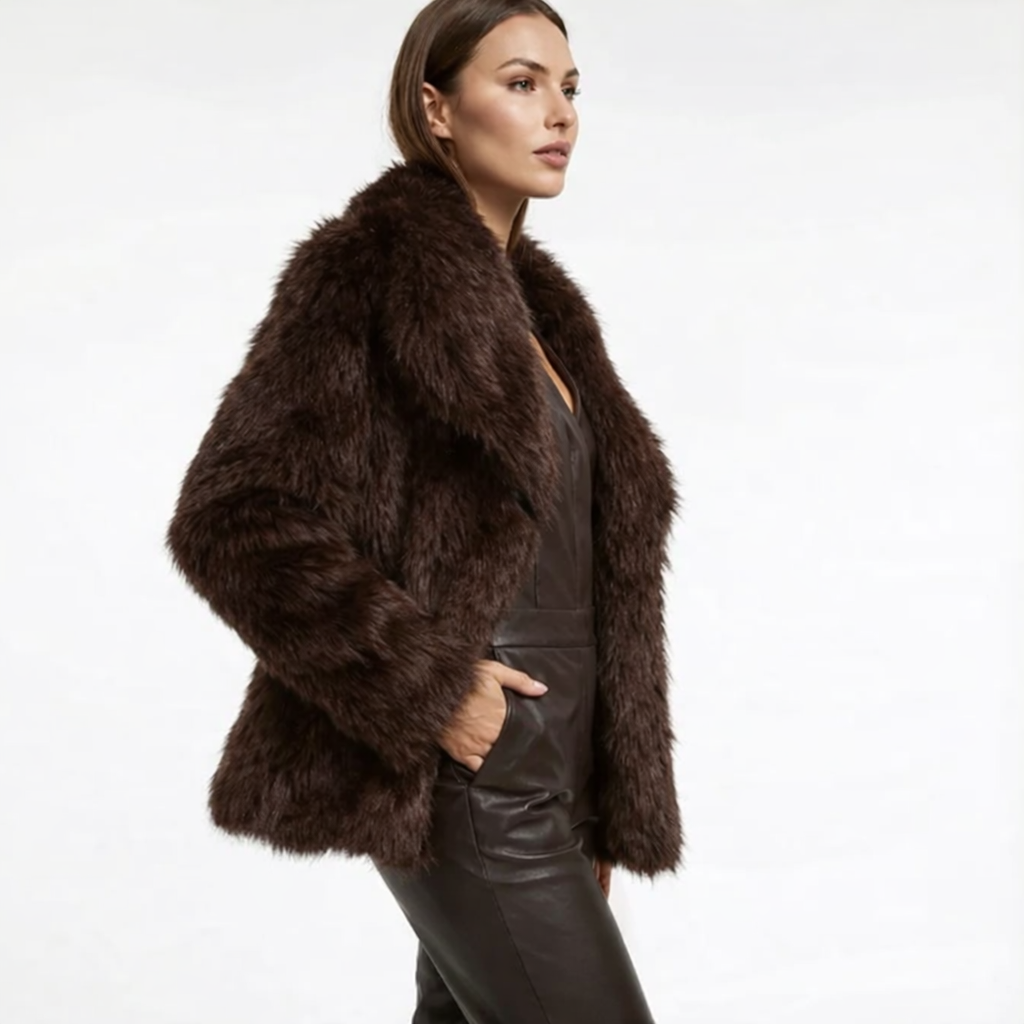 מעיל פרווה אירופאי לאישה