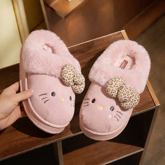 נעלי חורף "הלו קיטי" לאישה