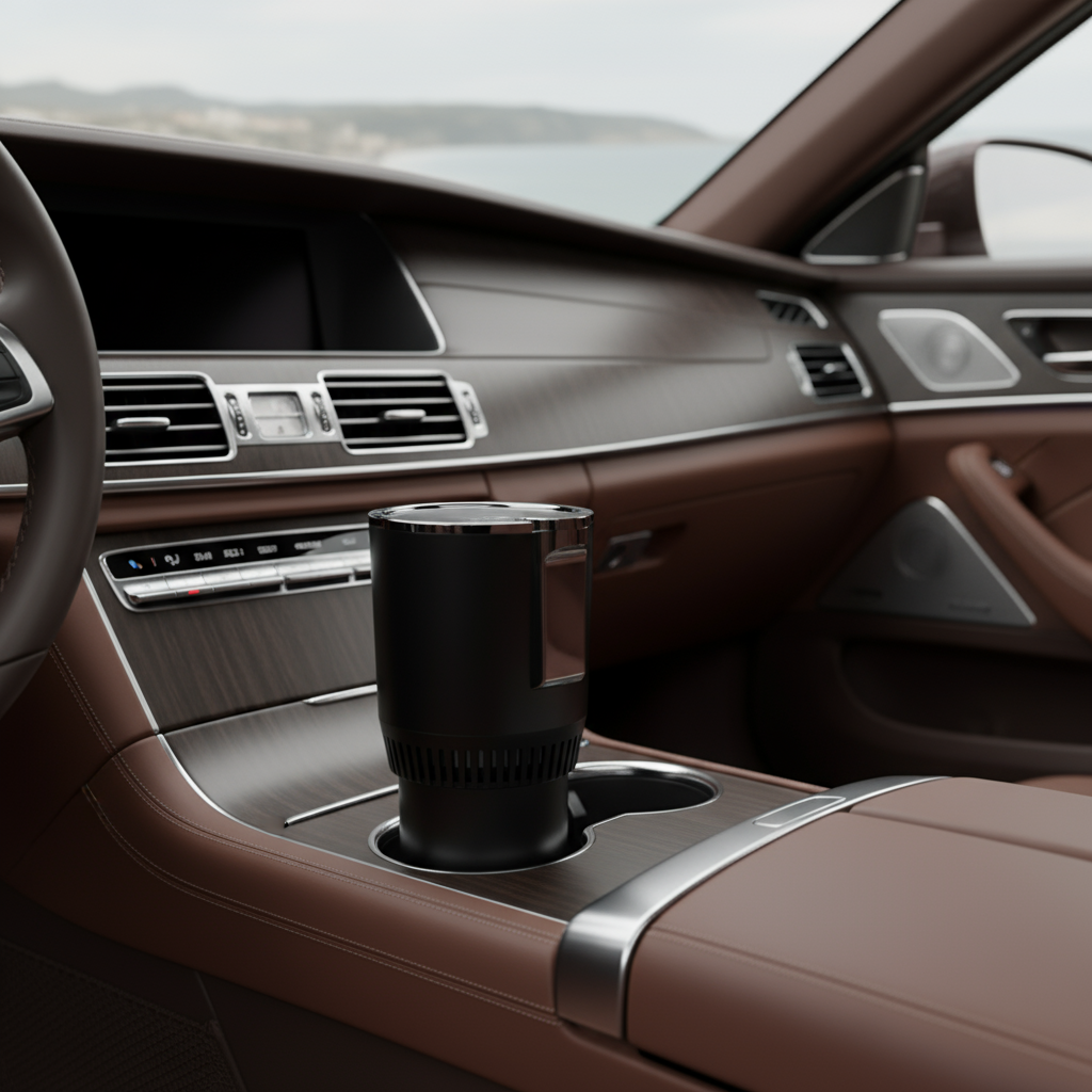 מעמד כוסות אלגנטי חכם לרכב   - LOCONE